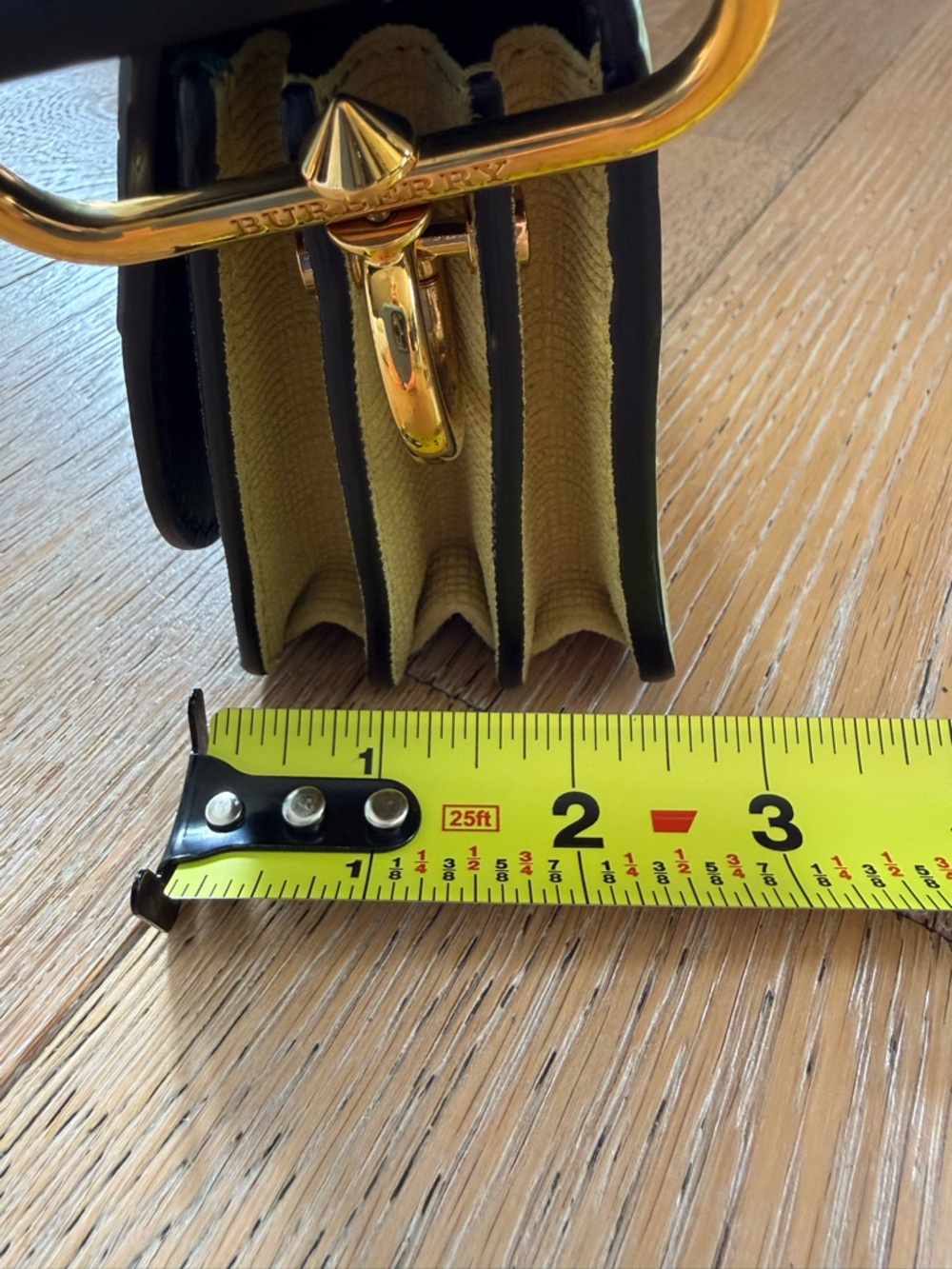 Burberry multicolor Leather shoulder/ Cross Body with Gold Logo - Picture 5 of 15